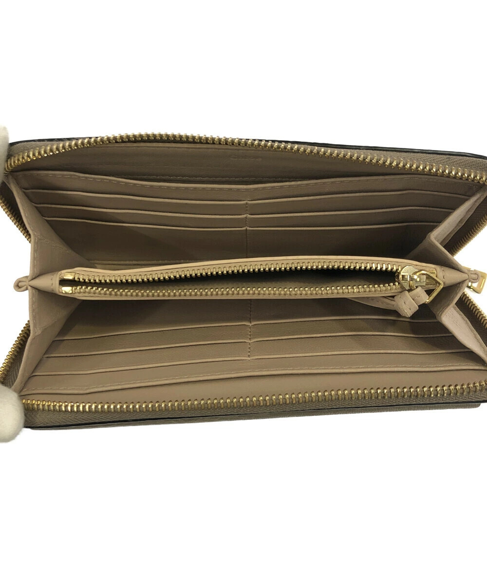 Chloe Wallet Long Turnlock Round Zipper